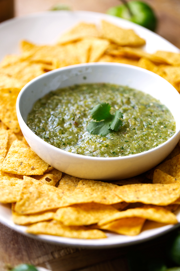 Homemade Salsa Verde | Scrumptious Mexican Appetizer Recipes
