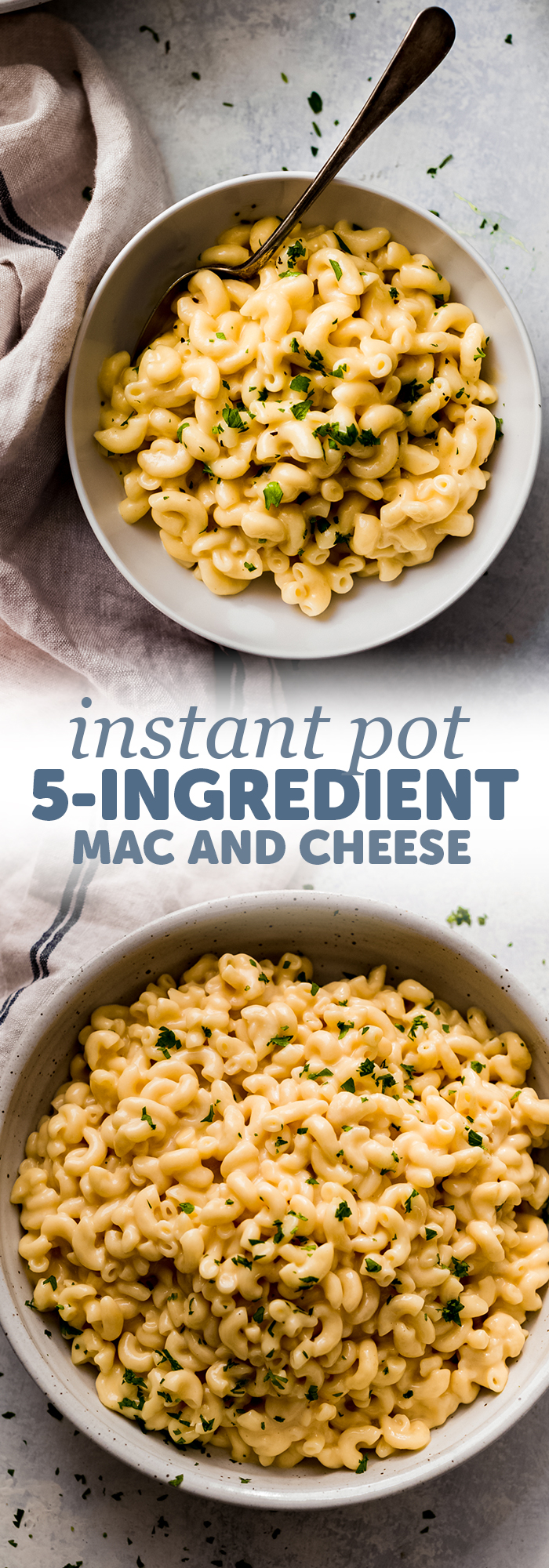 5-Ingredient Instant Pot Mac and Cheese - Learn how to make Mac and cheese in the instant pot with just 5 simple ingredients plus tons of ways to jazz it up! #instantpotmacandcheese #macandcheese #instantpot #thanksgiving | Littlespicejar.com