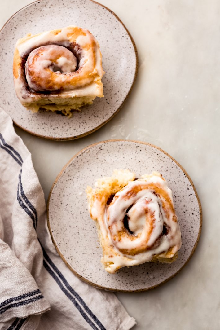 Outrageous 1-Hour Cinnamon Rolls - The best homemade cinnamon rolls that taste better than Cinnabon! And that cream cheese icing - so yummy! #cinnaboncinnamonrolls #cinnamonrolls #1hourcinnamonrolls #homemadecinnamonrolls | Littlespicejar.com