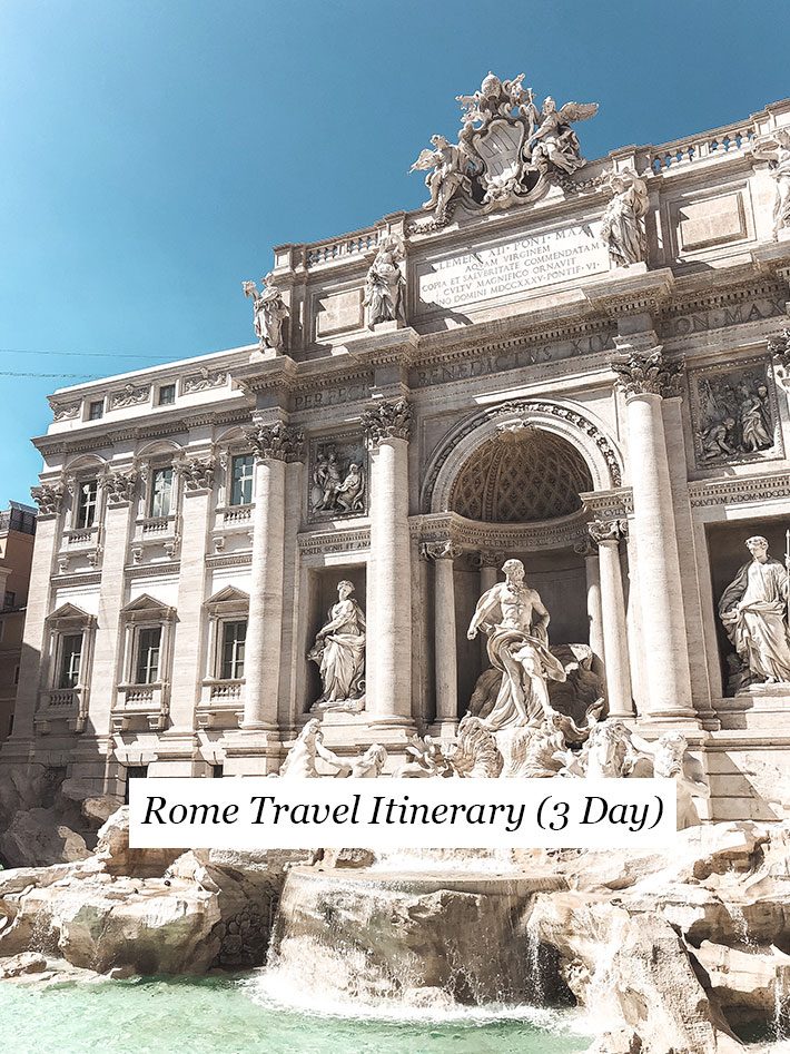 3-Day Rome Travel Itinerary - Everything you need to see and eat when in Rome! #rometraveldiary #3dayromeitinerary #rome | Littlespicejar.com