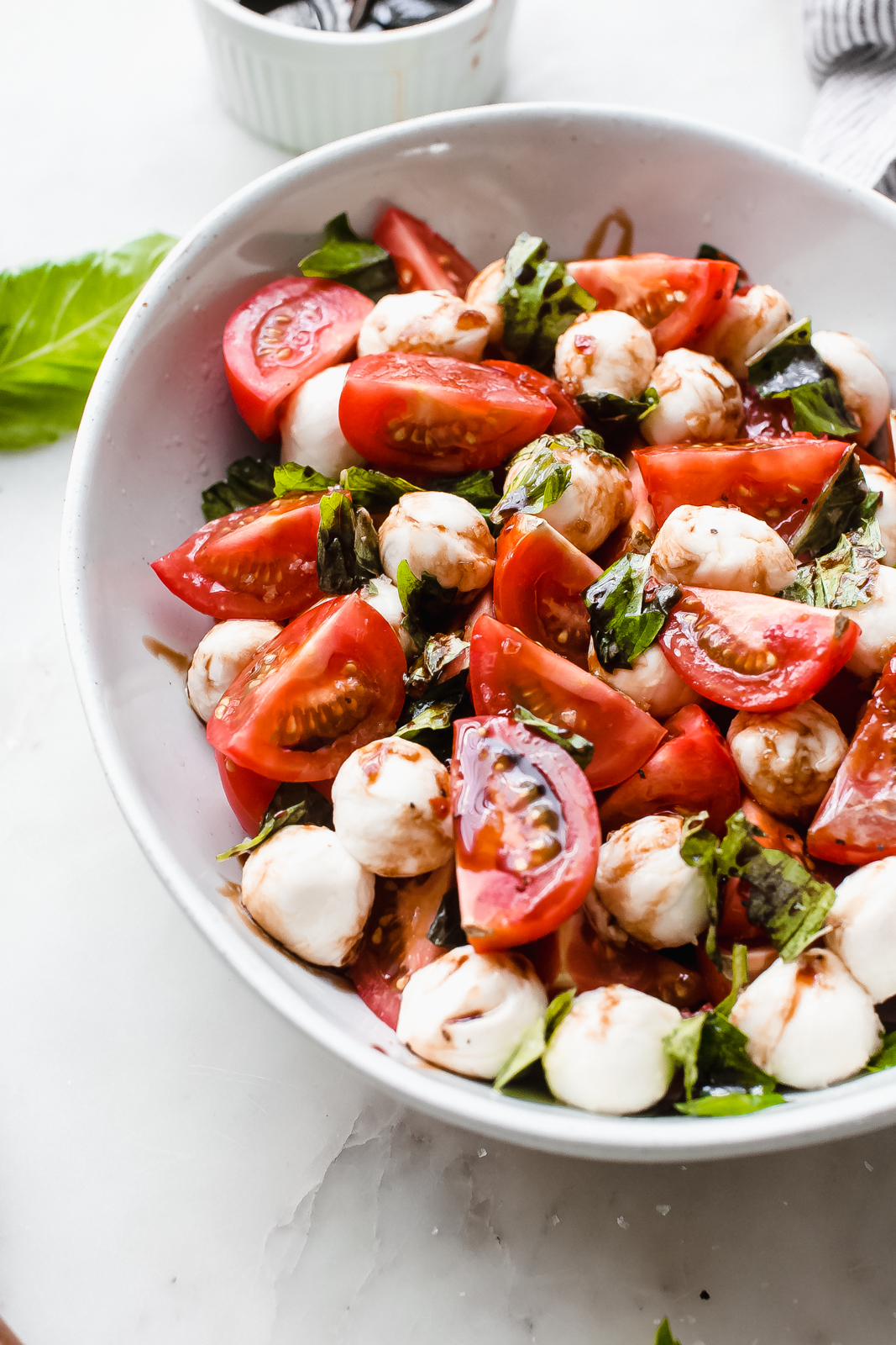 Marinated Mozzarella Tomato SaladRecipe | Little Spice Jar