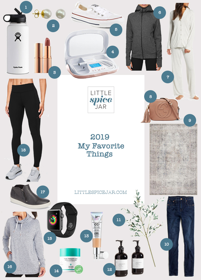 2019 My Favorite Things - All the things I loved the most in 2019! These items are great for gifting or for yourself! #girlsgiftguide #blackfriday2019 #whattobuy #giftguide | Littlespicejar.com