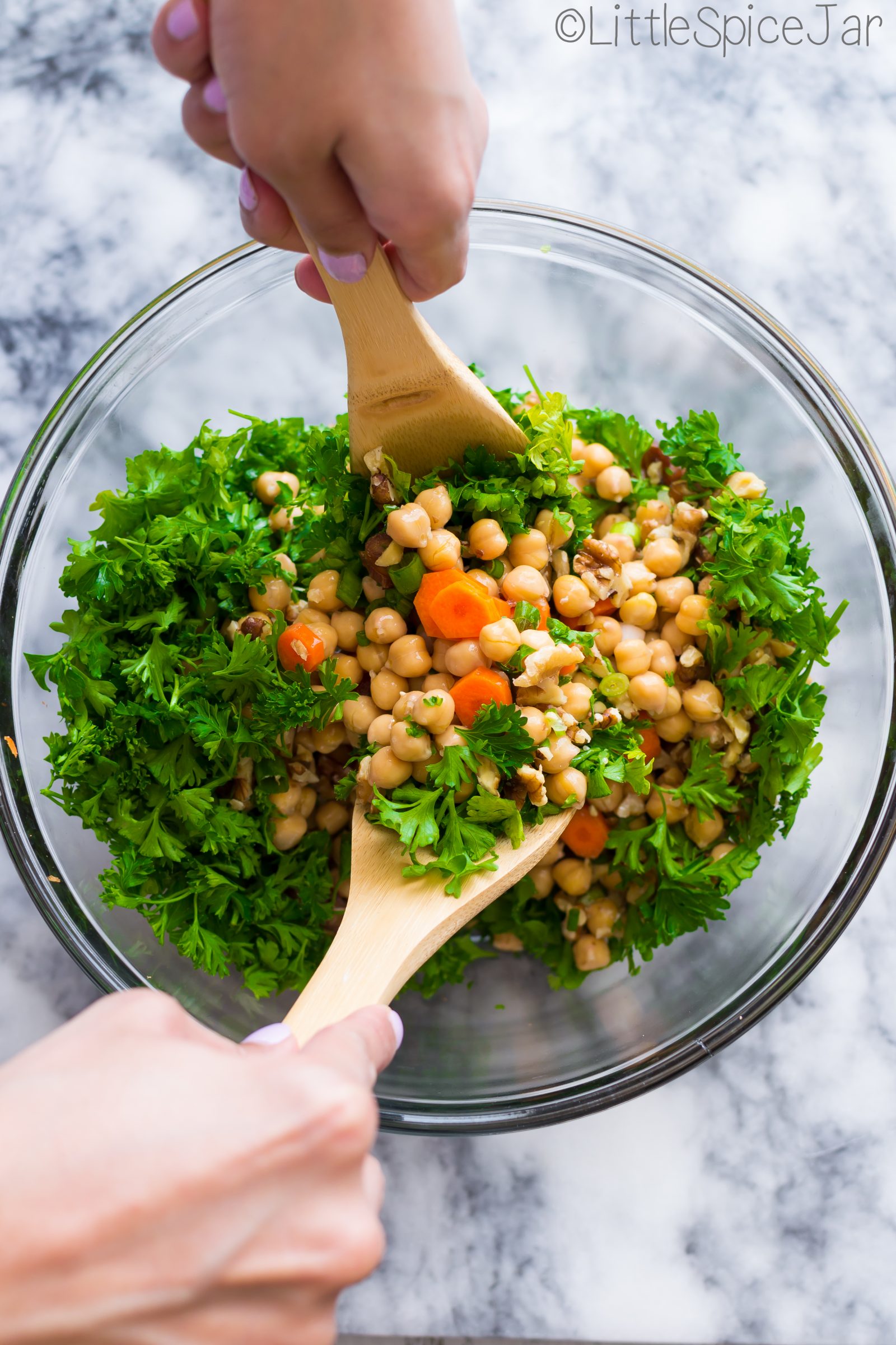 Moroccan Carrot-Chickpea Salad 3