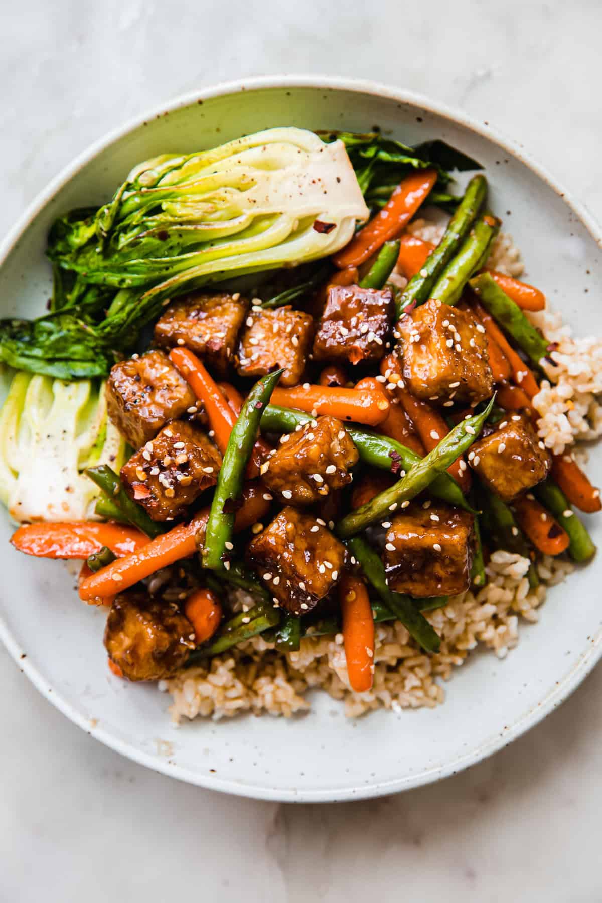 Sesame Ginger Tofu And Veggie Stir Fry Recipe Little Spice Jar Sesame Ginger Tofu And Veggie Stir Fry Recipe Little Spice Jar