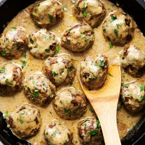 Easy Swedish Meatballs in Sauce Recipe - Home. Made. Interest.