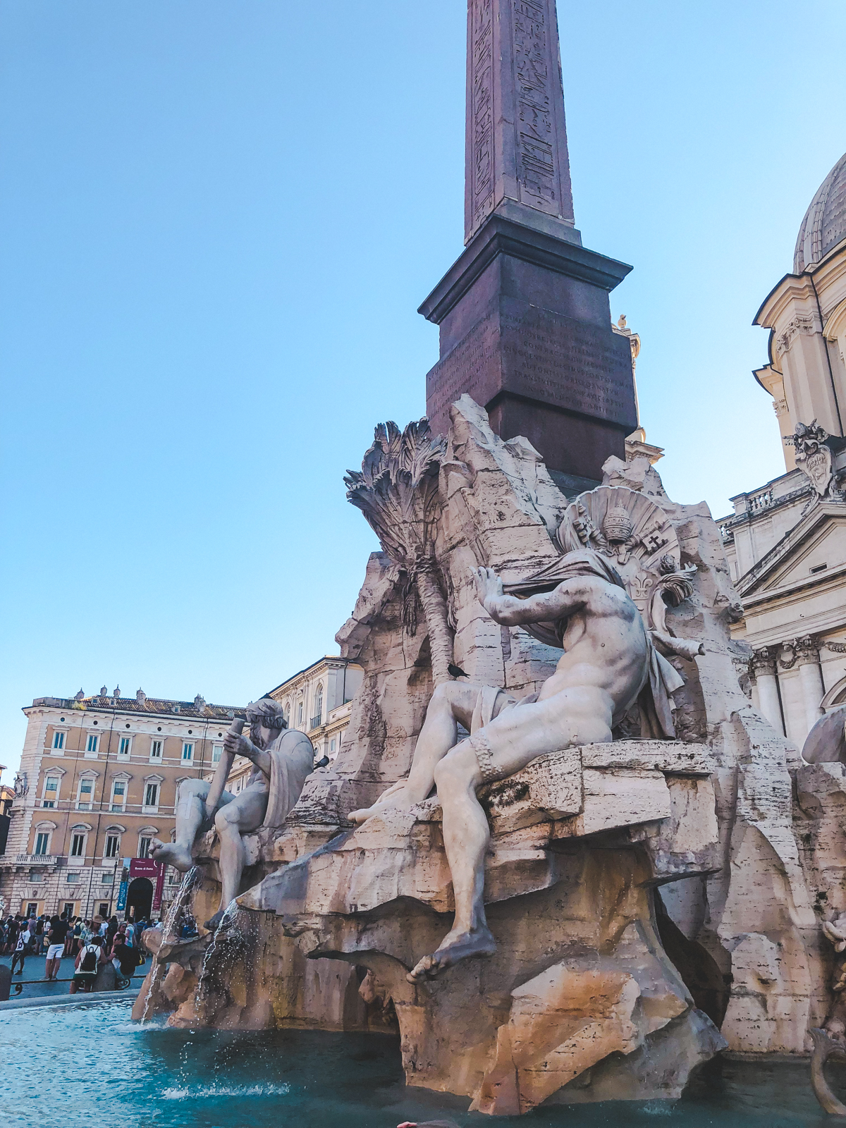 fountain at Piazza Navona