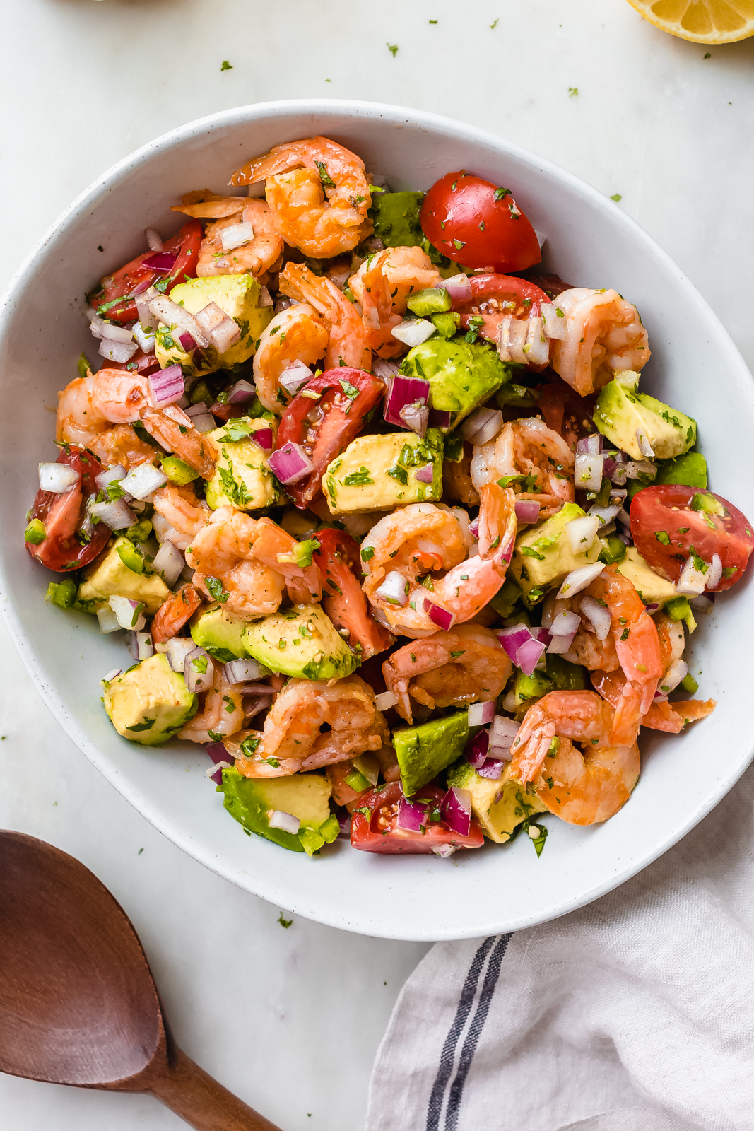 Spicy Mexican Shrimp Salad Recipe - Little Spice Jar