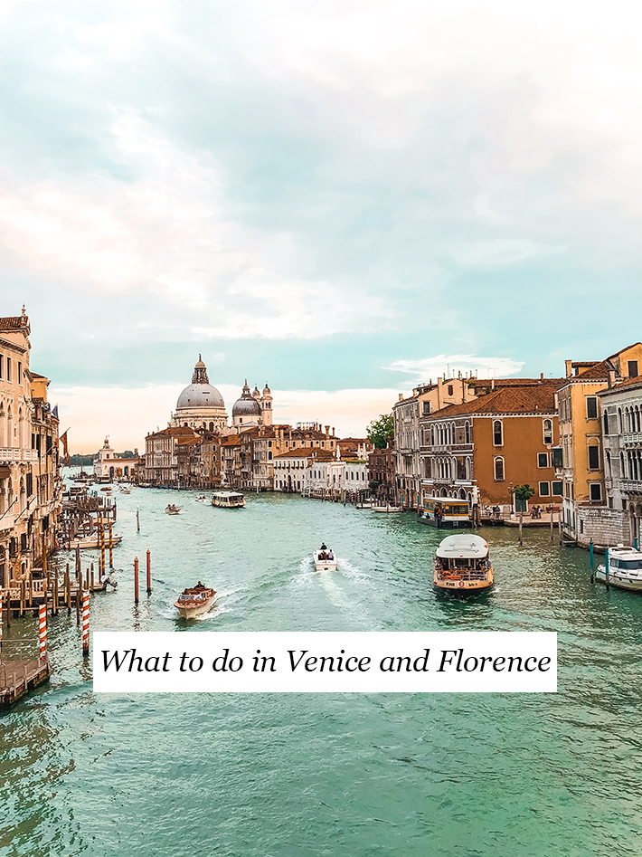 picture of Venice with text for pinterest