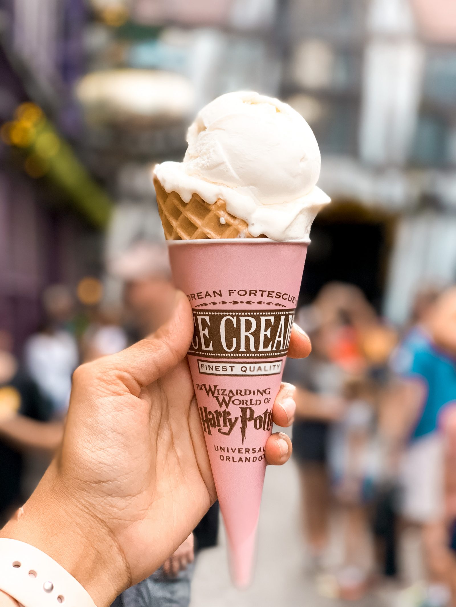 Florean Fortescue's ice cream at the Wizarding World of Harry Potter Universal Orlando