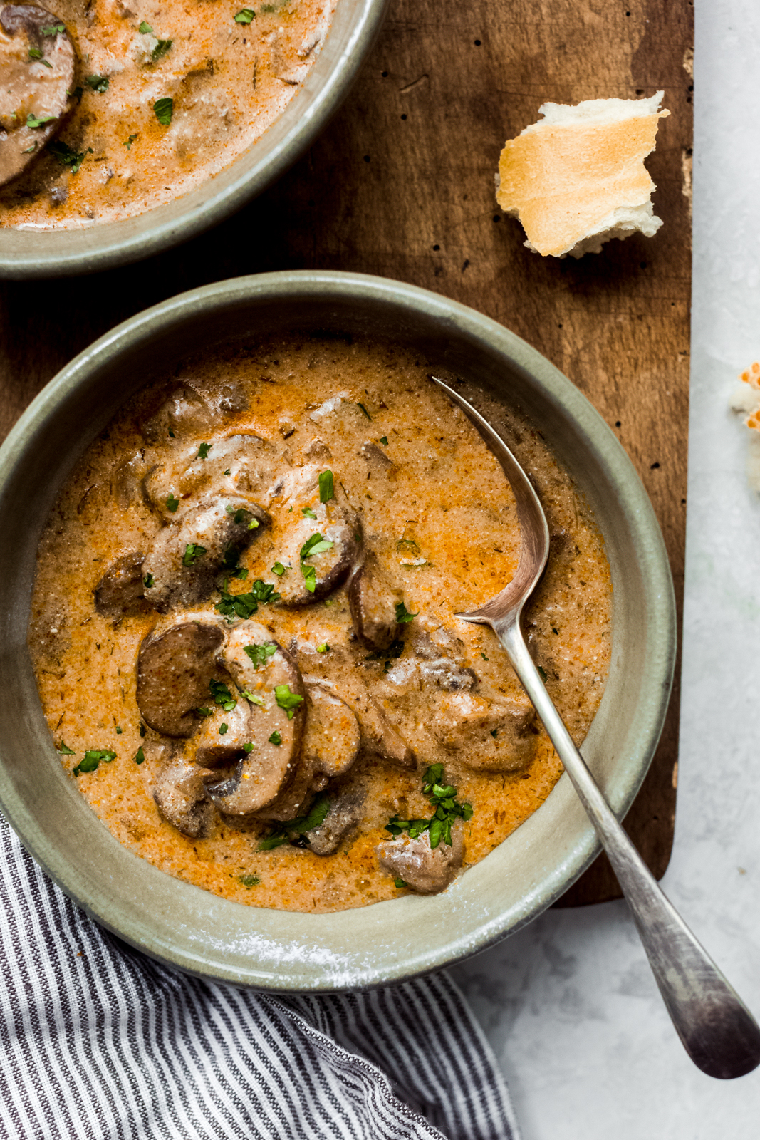 Hungarian Mushroom Soup Recipe | Little Spice Jar