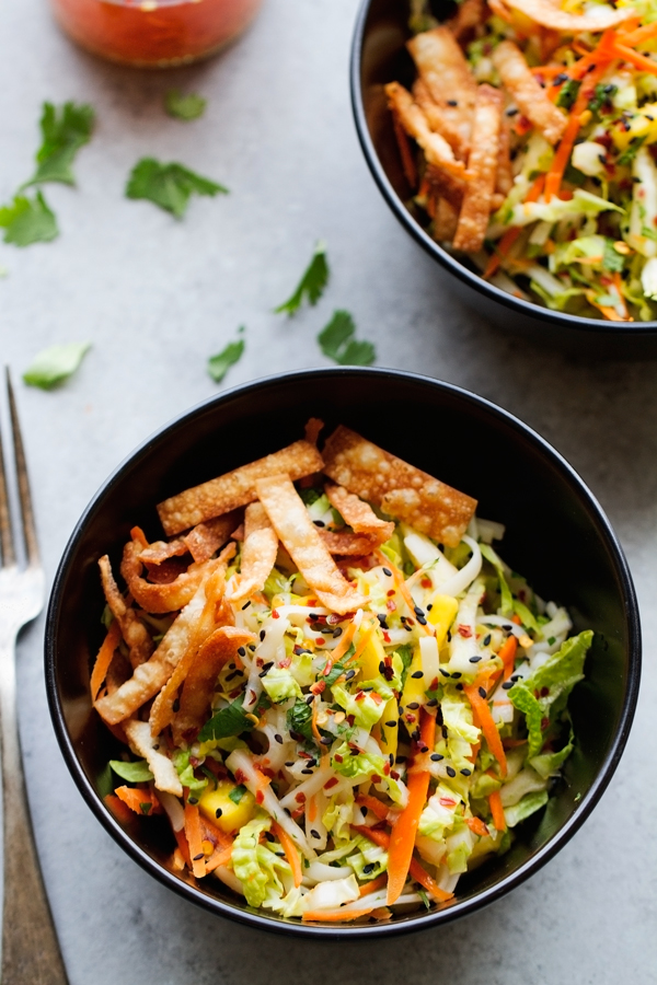 Vietnamese Chicken Salad with Mangoes