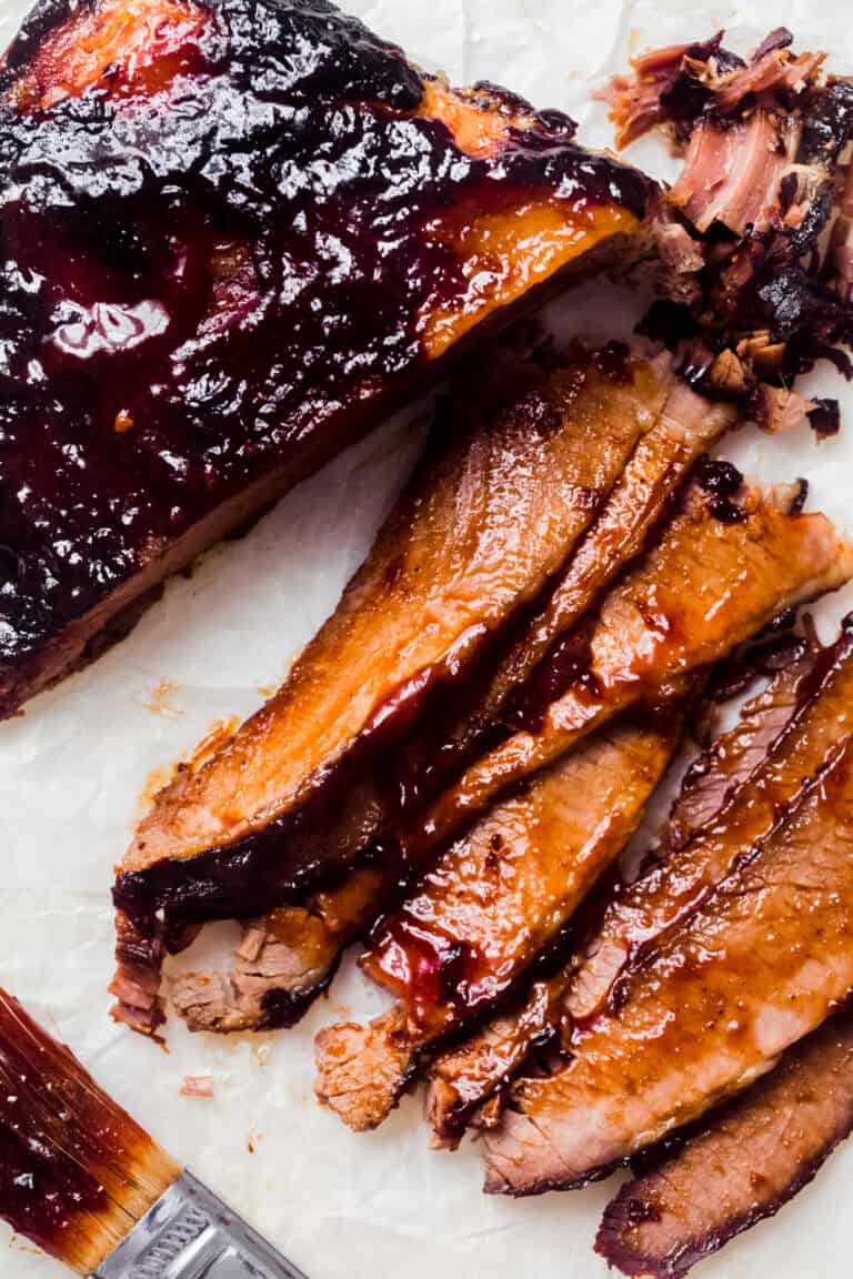 Slow Cooker BBQ Beef Brisket Recipe | Little Spice Jar