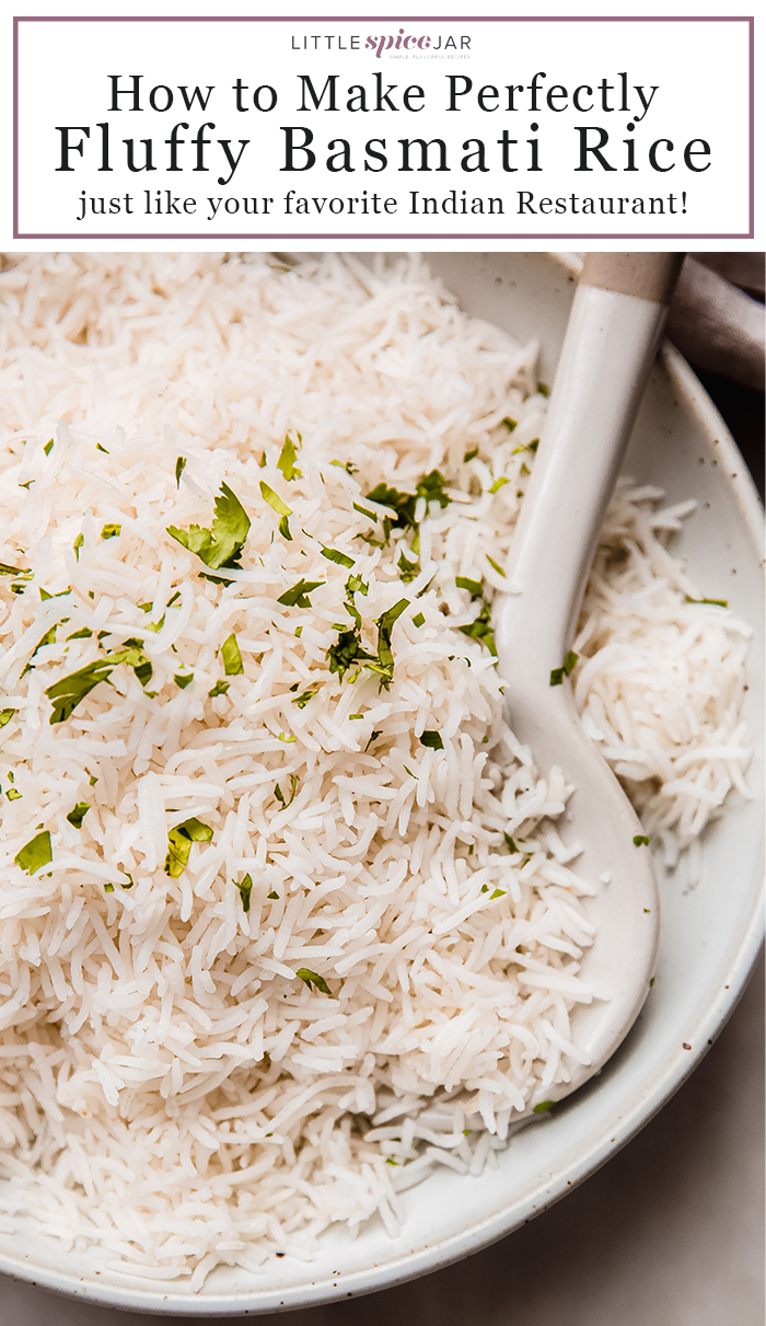 How to Make Perfect Basmati Rice Recipe | Little Spice Jar
