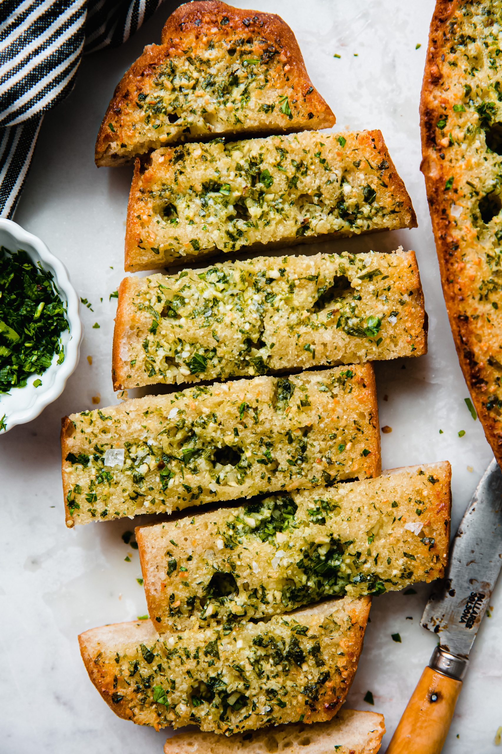 The BEST Garlic Bread You'll Ever Have!