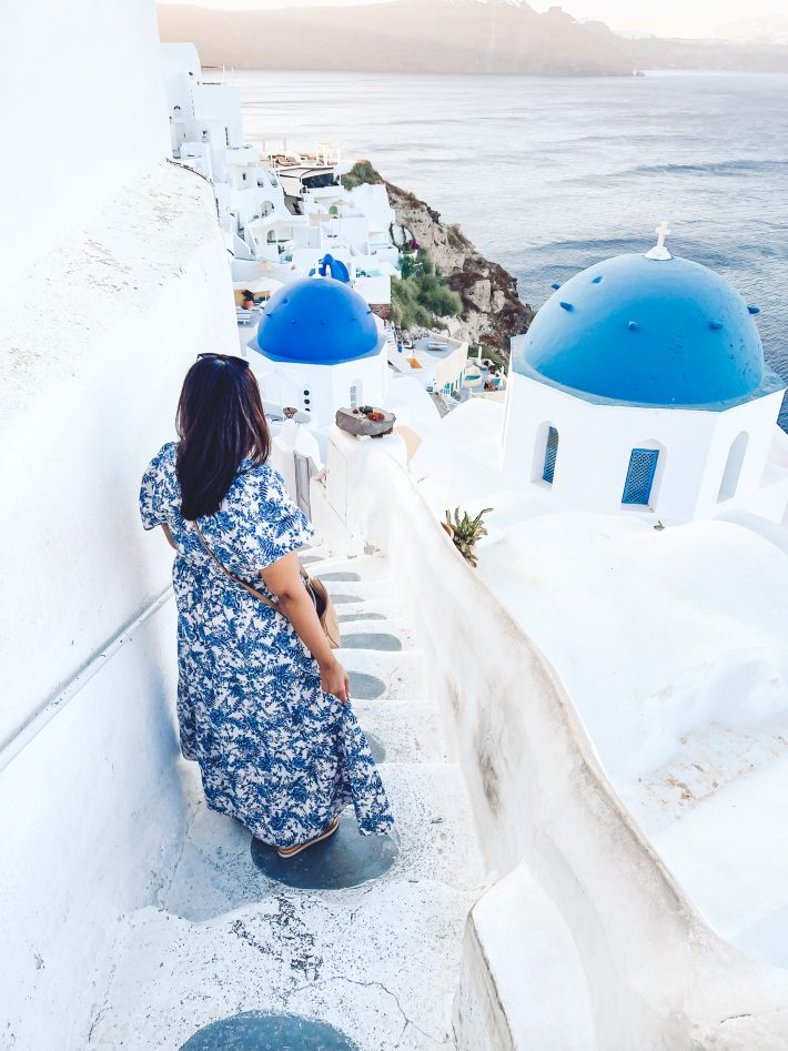 blue domes of oia