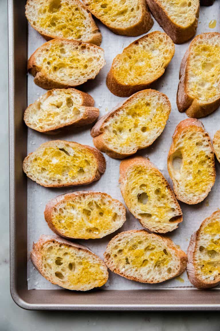 How to Make Crostini Recipe | Little Spice Jar