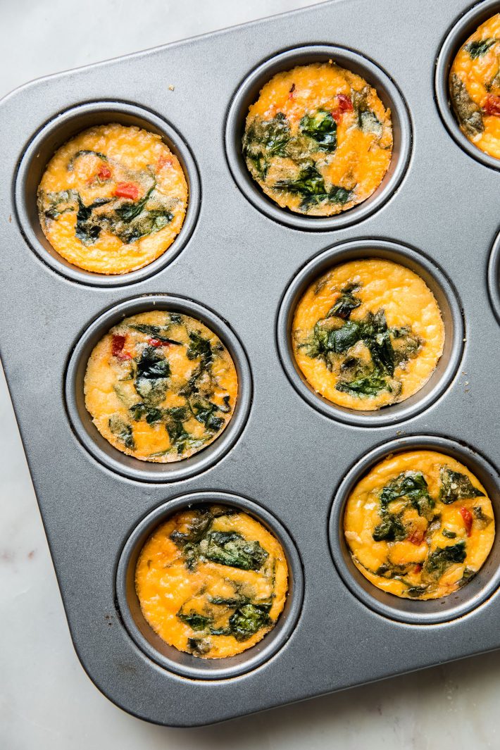 how to make egg bites in muffin tins