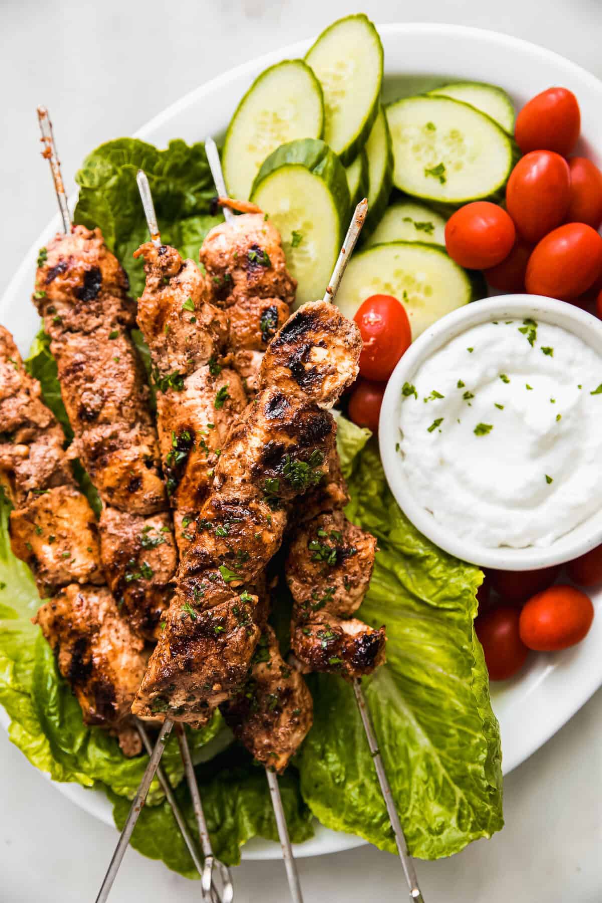 Chicken Shish Tawook Recipe | Little Spice Jar